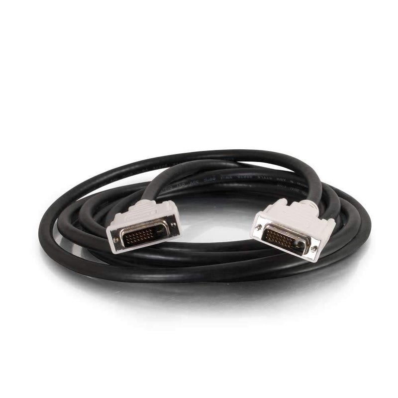 C2G Legrand DVI-D to DVI-D Video Cable, Male to Male Dual Link Digital Video Cable, Black Computer Cable, 2 Meter (6.6 Foot) Monitor Cable, 1 Count, C2G 26911 - Image 3